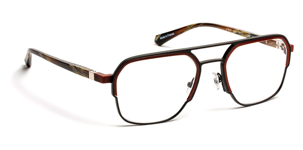 J.F. Rey® JF3032 JFR JF3032 0098 55 - 0098 Black/Horn Eyeglasses