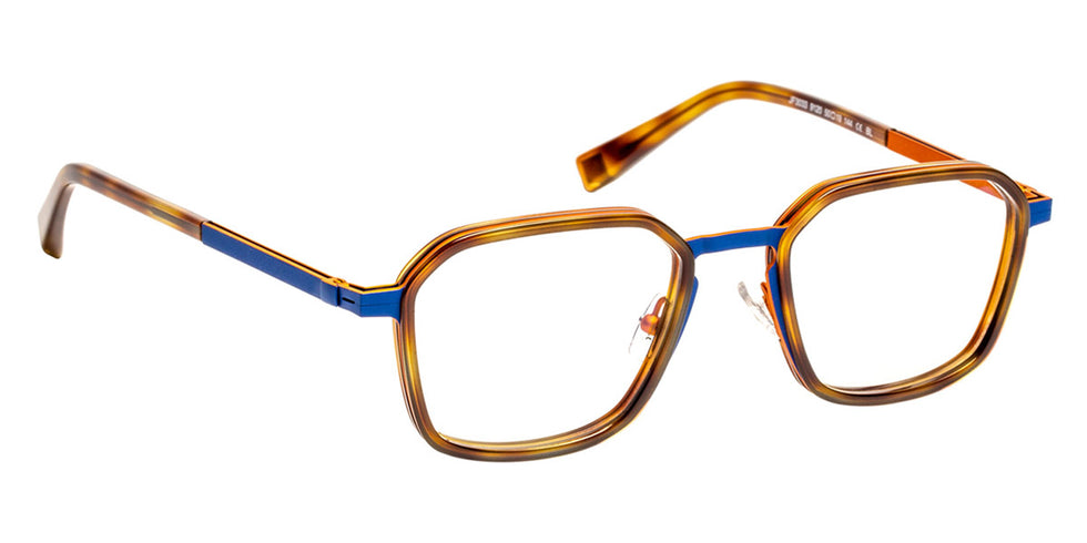 J.F. Rey® JF3033 JFR JF3033 9120 50 - 9120 Demi/Blue/Copper Eyeglasses