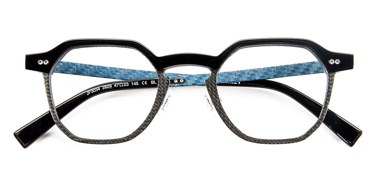 J.F. Rey® JF3034 JFR JF3034 2829 47 - 2829 Dark Blue/Carbon Eyeglasses