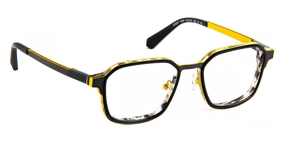 J.F. Rey® JF3037 JFR JF3037 0050 53 - 0050 Camouflage Gray/Black/Yellow Eyeglasses