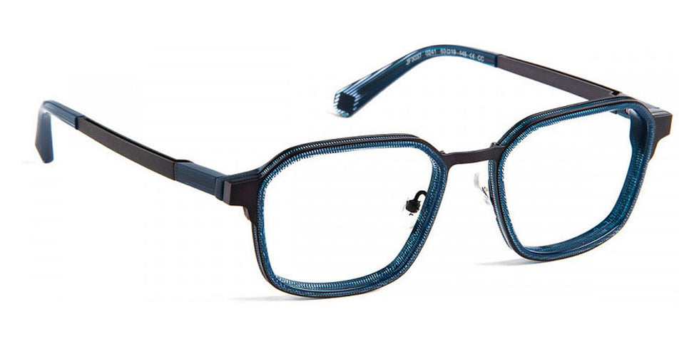 J.F. Rey® JF3037 JFR JF3037 0241 53 - 0241 Pixel Blue/Gunmetal/Gray Eyeglasses