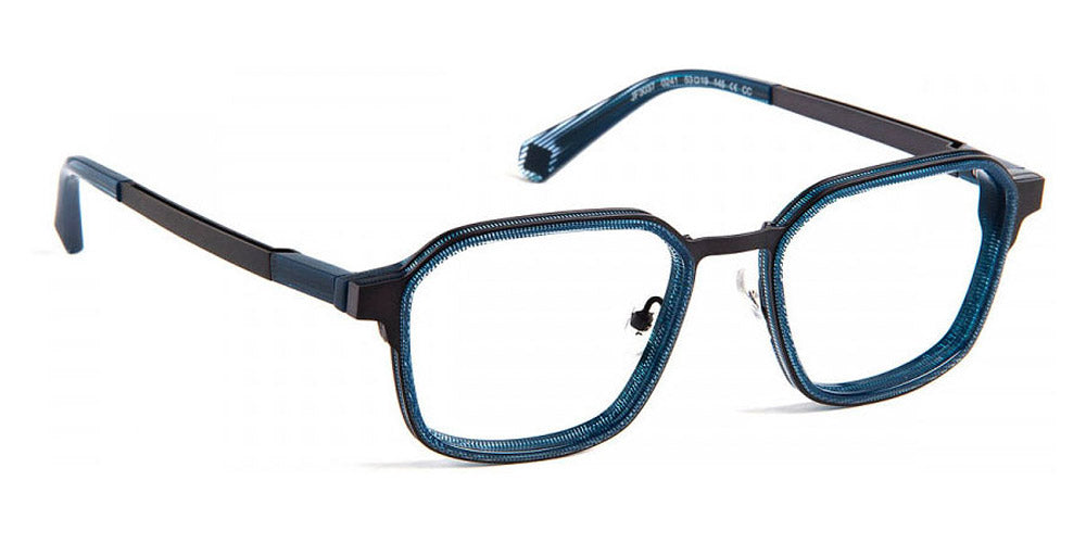 J.F. Rey® JF3037 JFR JF3037 0241 53 - 0241 Pixel Blue/Gunmetal/Gray Eyeglasses