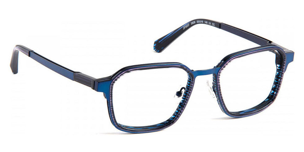J.F. Rey® JF3037 JFR JF3037 2828 53 - 2828 Stripes Blue/Blue Night Eyeglasses