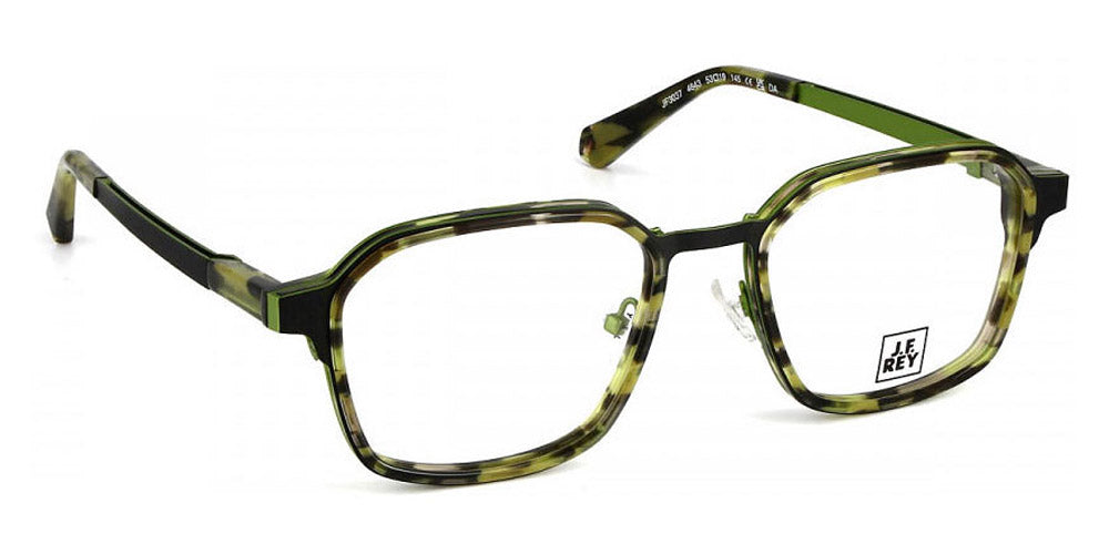 J.F. Rey® JF3037 JFR JF3037 4843 53 - 4843 Demi Green/Black Eyeglasses