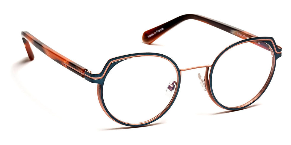 J.F. Rey® JF3039 JFR JF3039 2558 48 - 2558 Blue/Pink Gold Eyeglasses