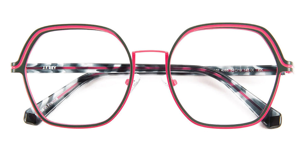 J.F. Rey® JF3040 JFR JF3040 4085 54 - 4085 Green/Fuchsia Eyeglasses