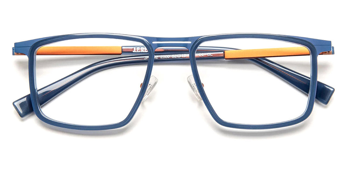 J.F. Rey® JF3042 JFR JF3042 2860 52 - 2860 Horn/Blue Eyeglasses