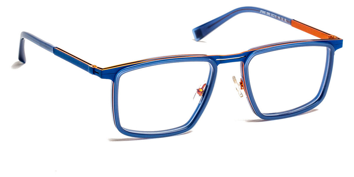 J.F. Rey® JF3042 JFR JF3042 2860 52 - 2860 Horn/Blue Eyeglasses