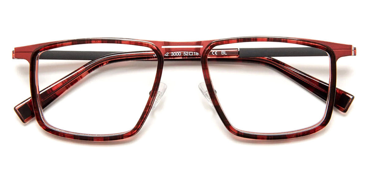 J.F. Rey® JF3042 JFR JF3042 3000 52 - 3000 Red/Black Eyeglasses