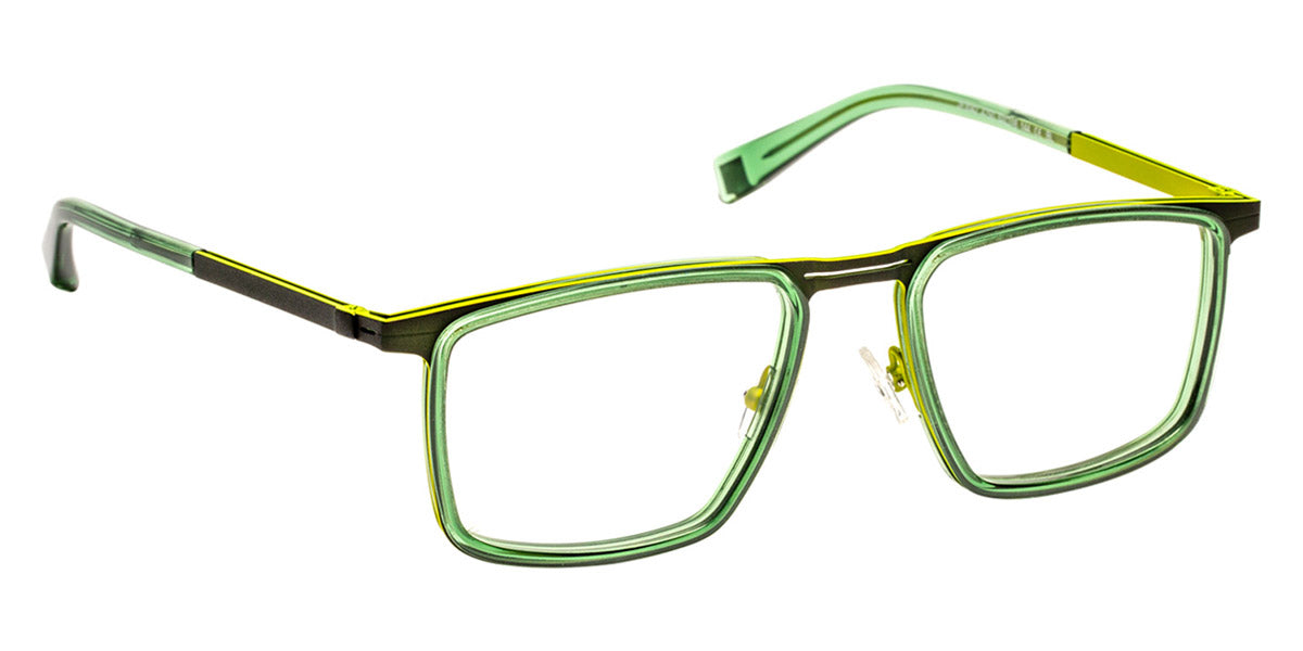 J.F. Rey® JF3042 JFR JF3042 4750 52 - 4750 Green/Yellow Eyeglasses