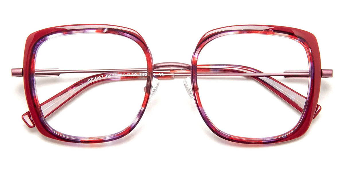 J.F. Rey® JF3047 JFR JF3047 8470 52 - 8470 Demi Pink/Purple Eyeglasses