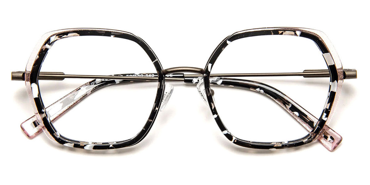 J.F. Rey® JF3049 JFR JF3049 0048 52 - 0048 Nice Black/Pink/Green Eyeglasses