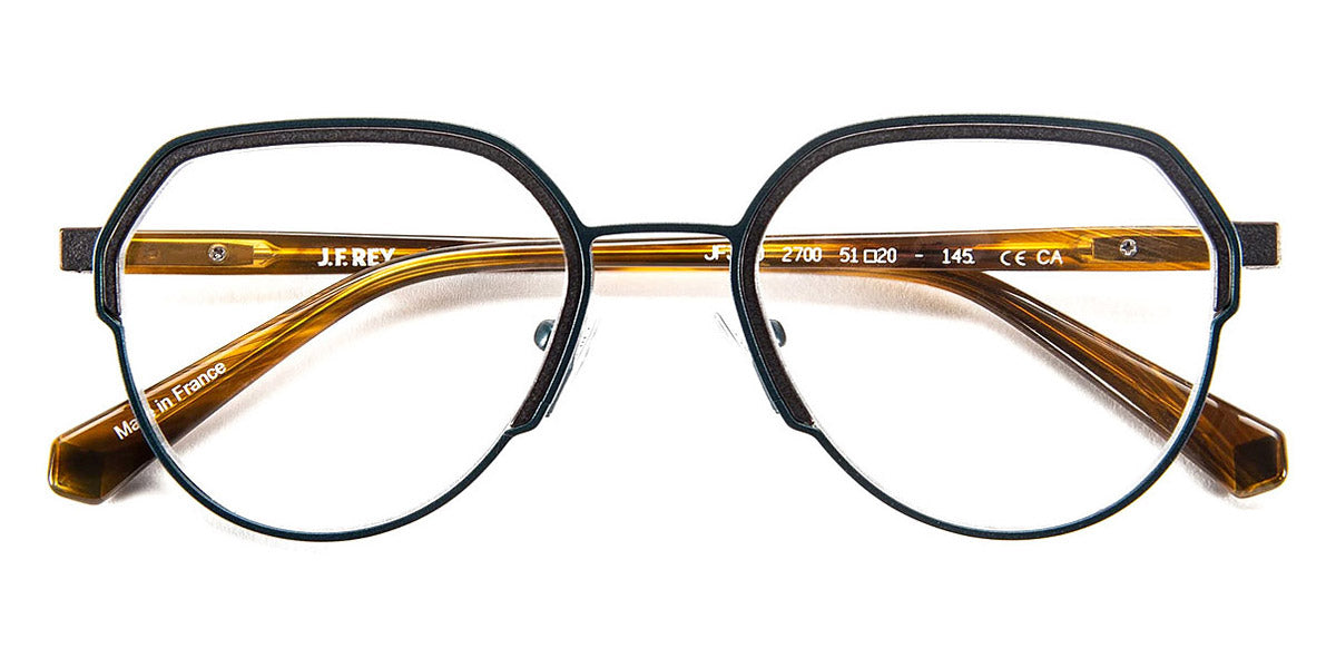 J.F. Rey® JF3050 JFR JF3050 2700 51 - 2700 Blue/Black Eyeglasses
