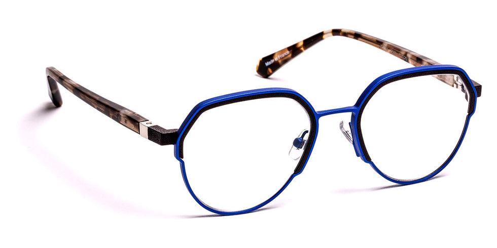 J.F. Rey® JF3050 JFR JF3050 2900 51 - 2900 Blue Electric/Black Eyeglasses