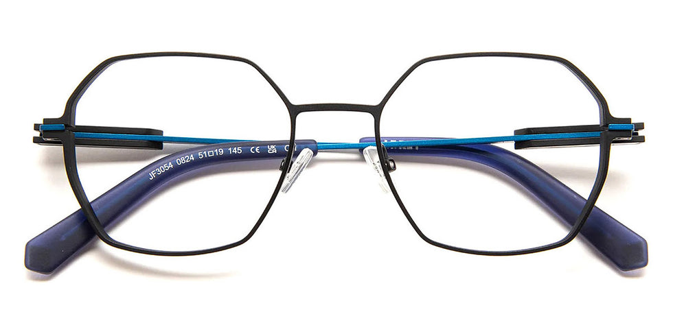 J.F. Rey® JF3054 JFR JF3054 0824 51 - 0824 Black/Turquoise Eyeglasses