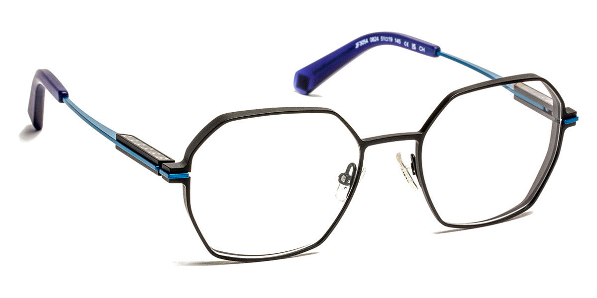 J.F. Rey® JF3054 JFR JF3054 0824 51 - 0824 Black/Turquoise Eyeglasses