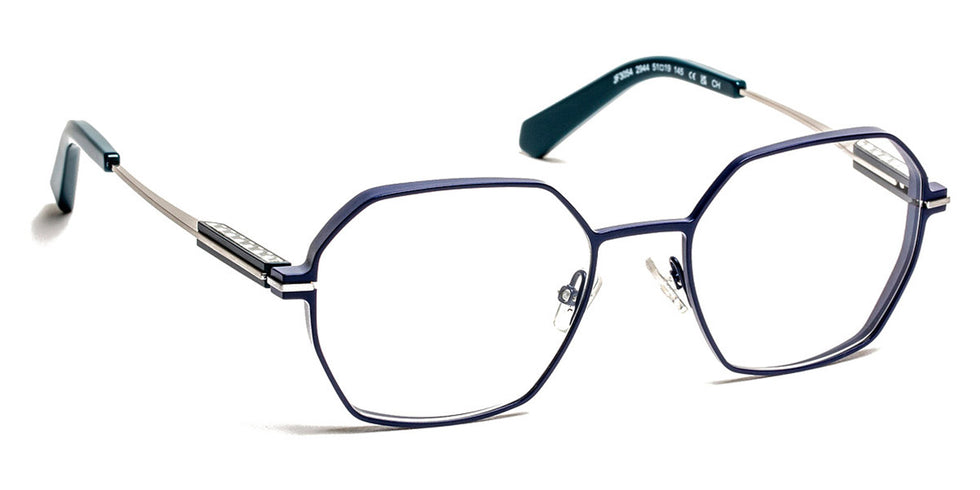 J.F. Rey® JF3054 JFR JF3054 2944 51 - 2944 Blue/Silver Eyeglasses