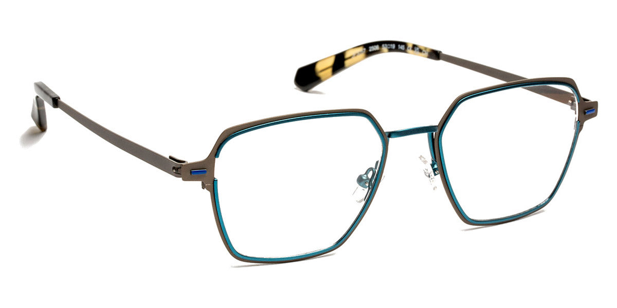 J.F. Rey® JF3057 JFR JF3057 2506 53 - 2506 Gun/Light Blue Eyeglasses