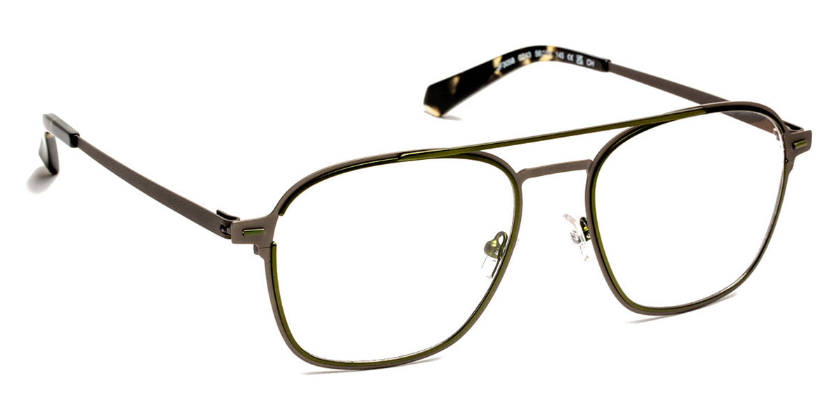J.F. Rey® JF3058 JFR JF3058 0243 56 - 0243 Gun/Green Eyeglasses