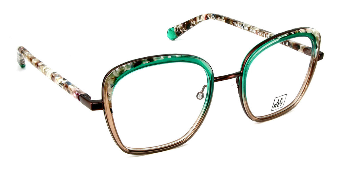 J.F. Rey® JF3059 JFR JF3059 9894 51 - 9894 Brown/Green/Demi Eyeglasses