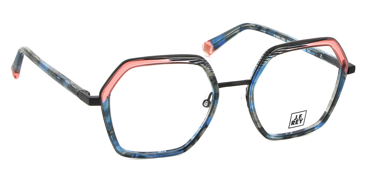 J.F. Rey® JF3060 JFR JF3060 2883 53 - 2883 Black/Pink/Blue Eyeglasses