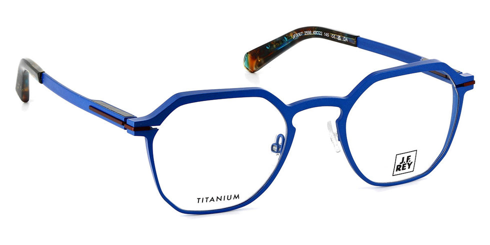 J.F. Rey® JF3067 JFR JF3067 2598 49 - 2598 Blue/Brown Eyeglasses