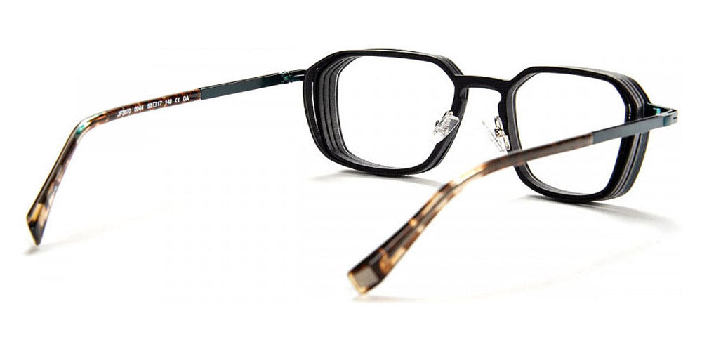 J.F. Rey® JF3070 JFR JF3070 0044 50 - 0044 Black/Green Peacock Eyeglasses