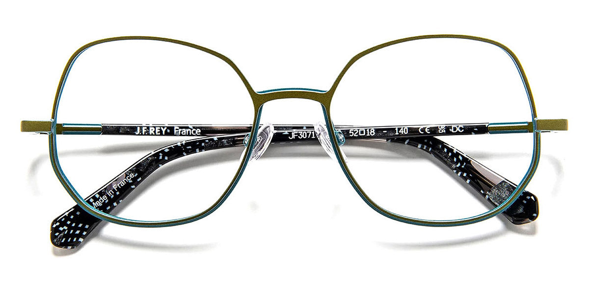 J.F. Rey® JF3071 JFR JF3071 4322 52 - 4322 Khaki/Blue Eyeglasses