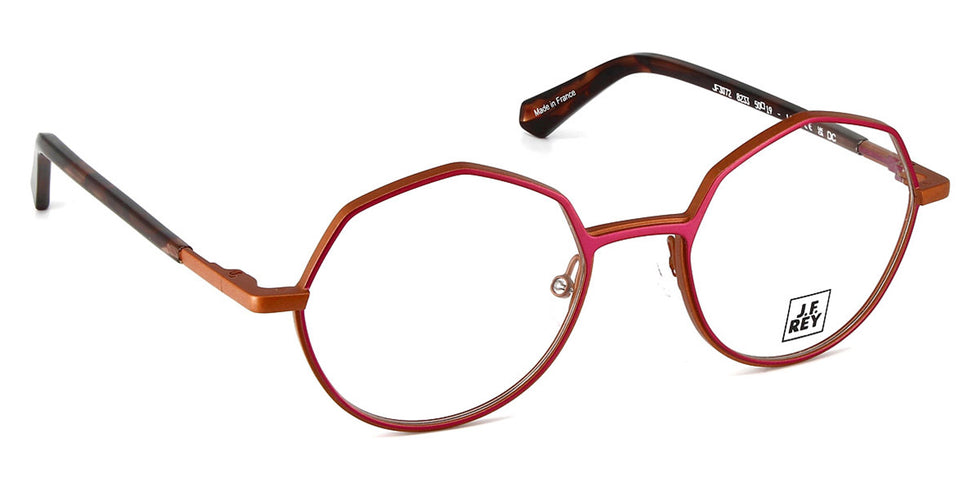 J.F. Rey® JF3072 JFR JF3072 8233 50 - 8233 Fuchsia/Orange Eyeglasses