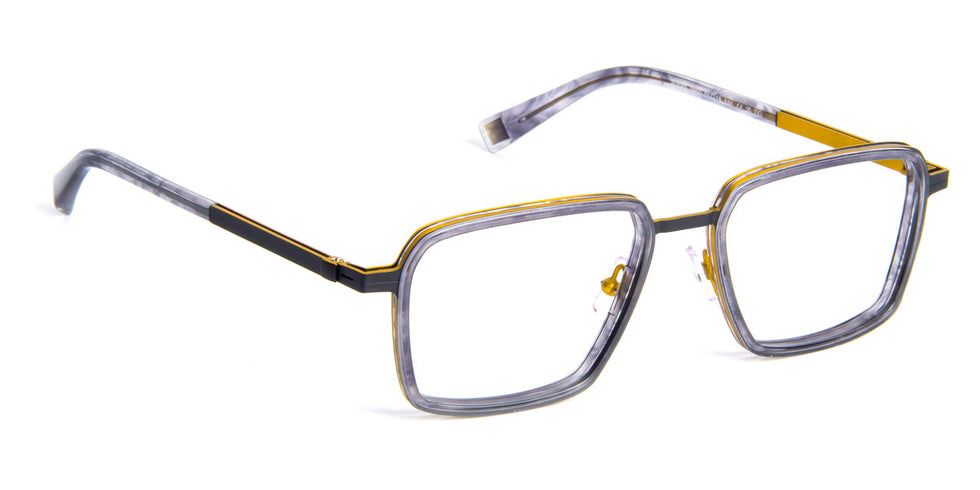 J.F. Rey® JF3085 JFR JF3085 0850 55 - 0850 Black/Yellow Eyeglasses