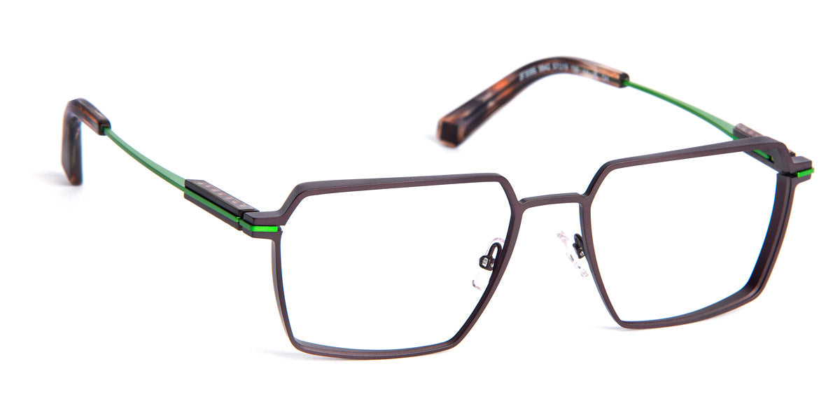 J.F. Rey® JF3086 JFR JF3086 9842 57 - 9842 Brown/Green Eyeglasses