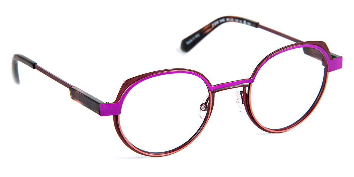 J.F. Rey® JF3092 JFR JF3092 8482 48 - 8482 Pink Magenta / Pink Fuchsia Eyeglasses