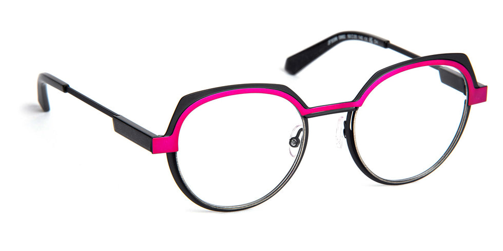 J.F. Rey® JF3096 JFR JF3096 0882 50 - 0882 Black / Pink Fuchsia Eyeglasses