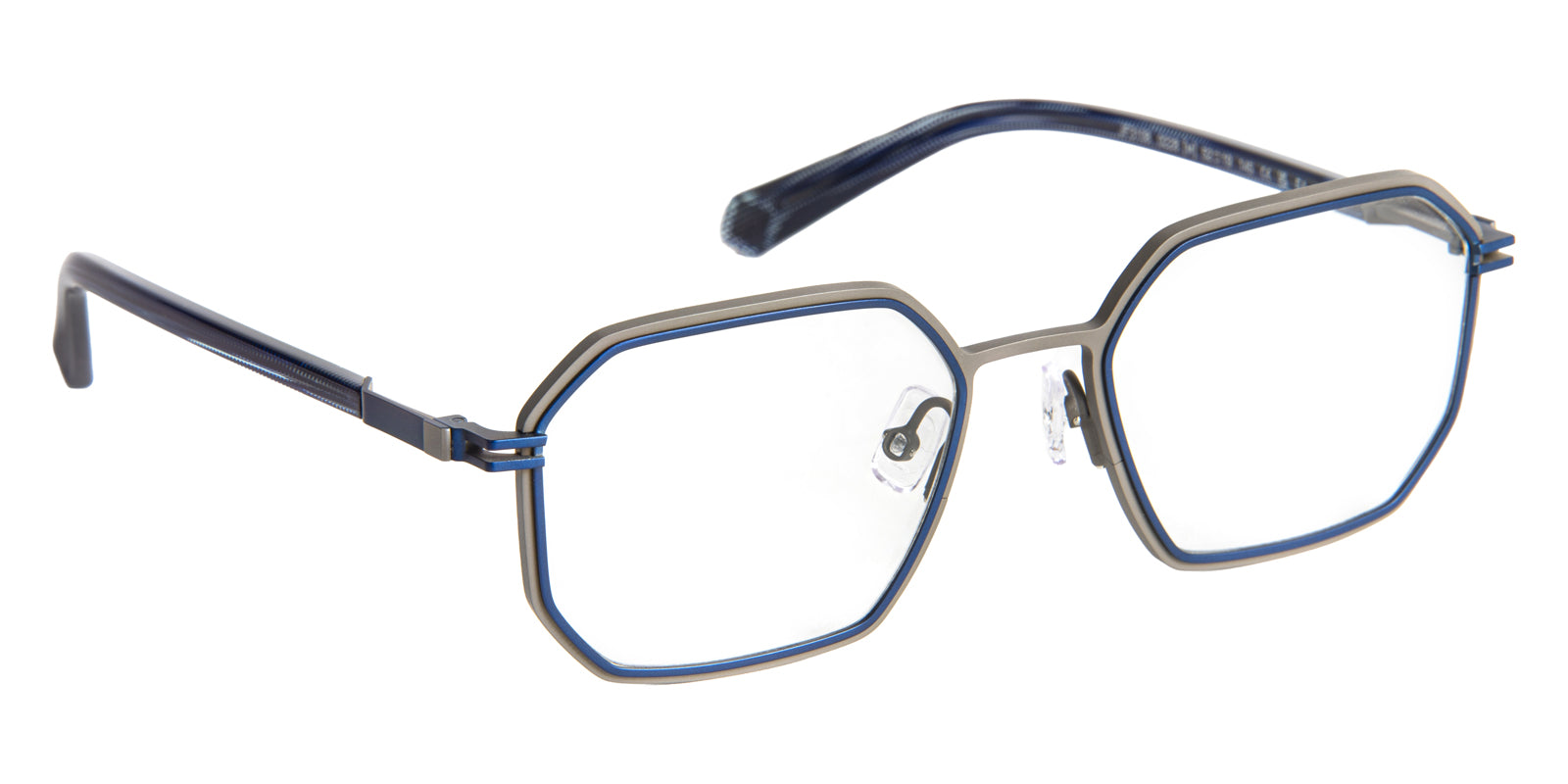 J.F. Rey® JF3108 JFR JF3108 0228 52 - Gun/Blue Eyeglasses