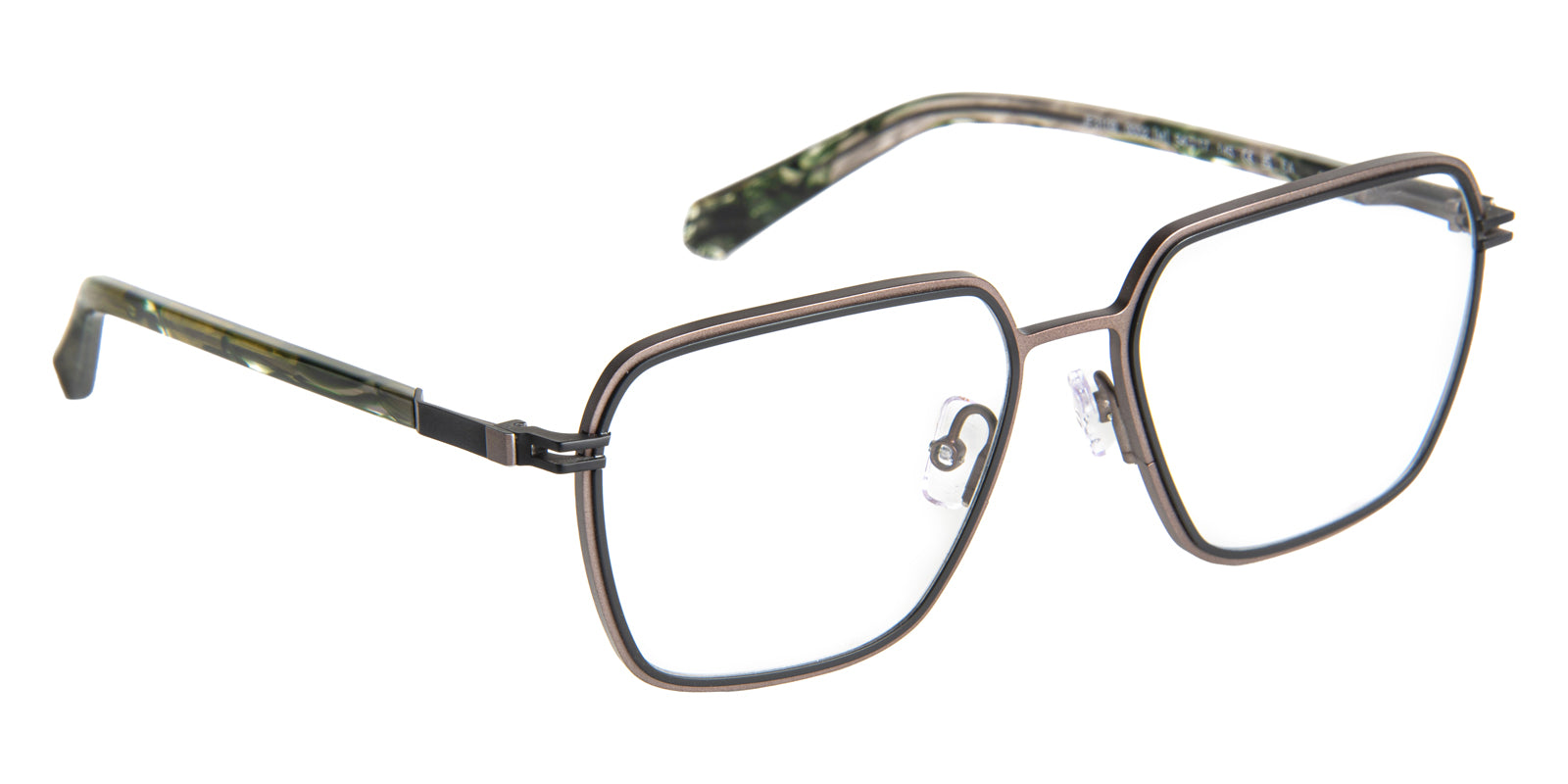 J.F. Rey® JF3109 JFR JF3109 0002 54 - Gun/Black Eyeglasses