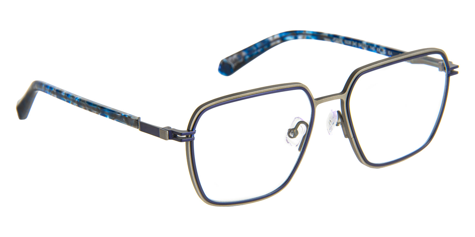 J.F. Rey® JF3109 JFR JF3109 0228 54 - Gun/Blue Eyeglasses