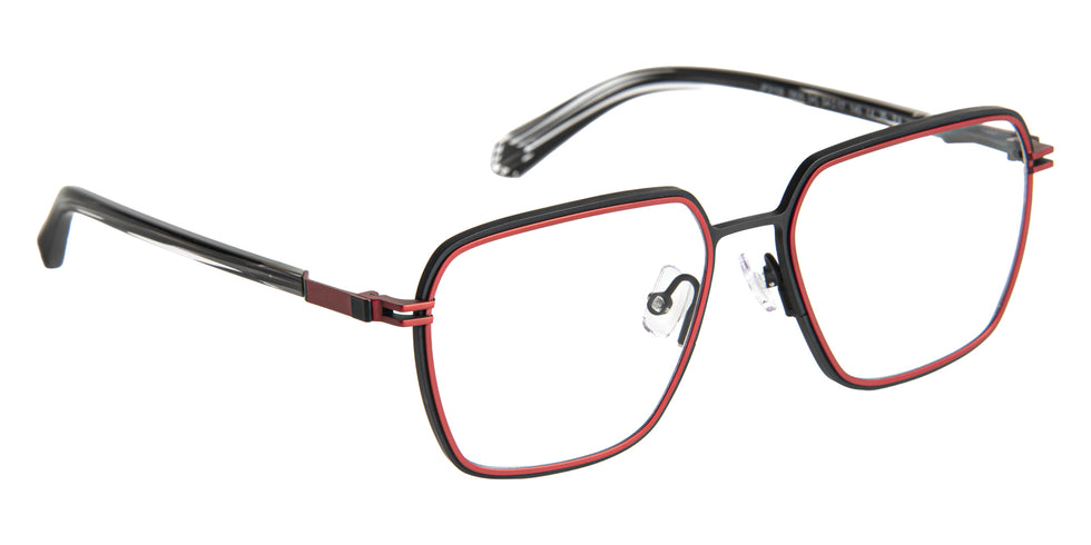 J.F. Rey® JF3109 JFR JF3109 0830 54 - Black/Red Eyeglasses