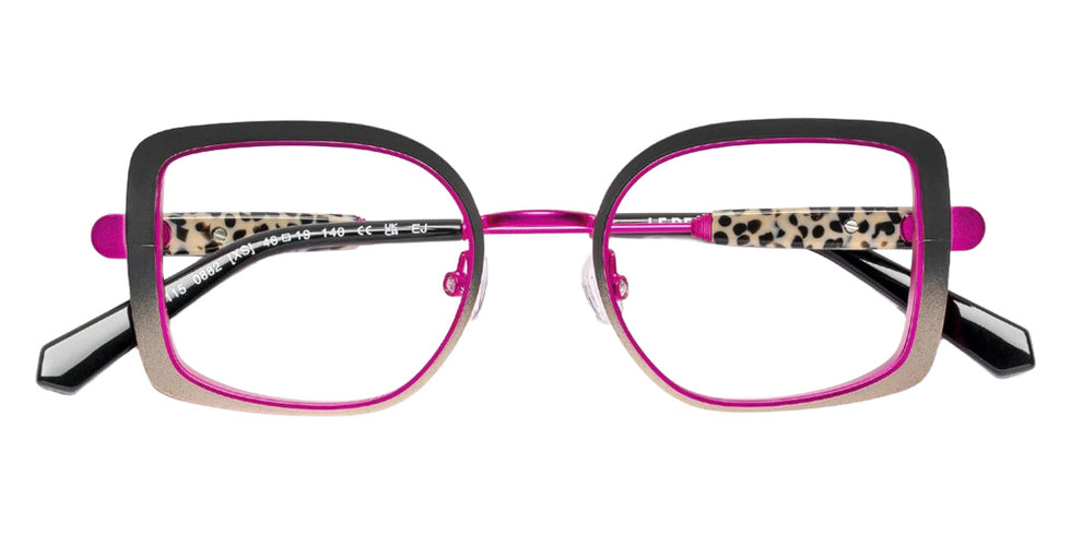J.F. Rey® JF3115 JFR JF3115 0882 46 Eyeglasses - Bla And Gold/Fuchsia