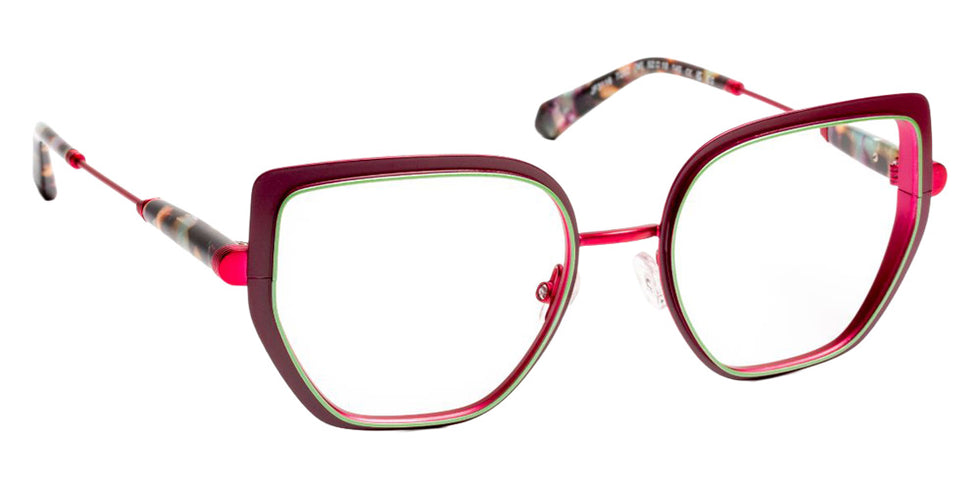 J.F. Rey® JF3116 JFR JF3116 7282 52 Eyeglasses - Purple/Fuchsia/Green