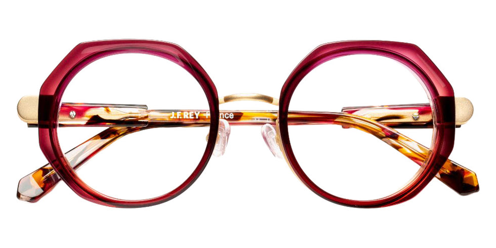 J.F. Rey® JF3118 JFR JF3118 7055 47 Eyeglasses - Gradient Purple/Gold Matte/Tortoiseshell
