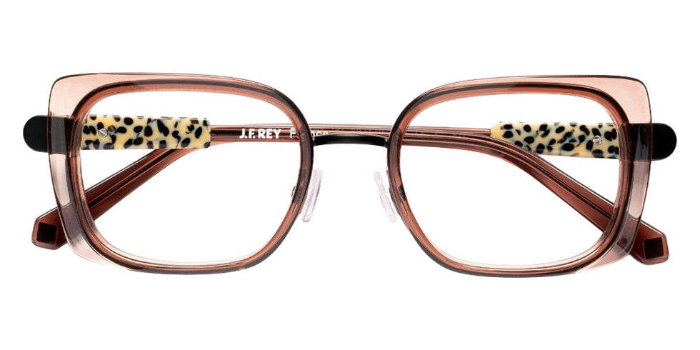 J.F. Rey® JF3119 JFR JF3119 9798 49 Eyeglasses - Brown Pink/Black/Leopard