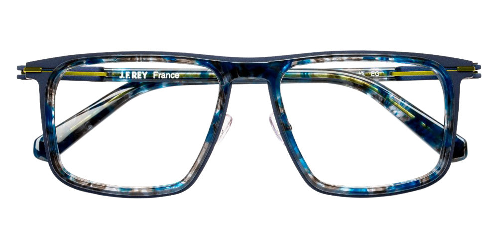 J.F. Rey® JF3123 JFR JF3123 2843 54 Eyeglasses - Blue Tortoiseshell/Green