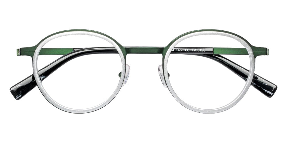 J.F. Rey® JF3130 JFR JF3130 4510 47 Eyeglasses - Green/Silver