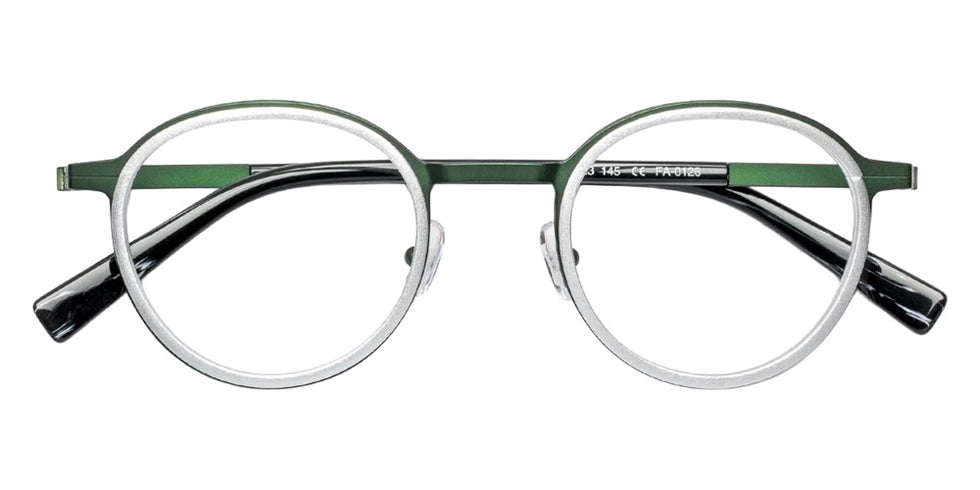 J.F. Rey® JF3130 JFR JF3130 4510 47 Eyeglasses - Green/Silver