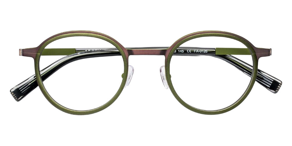 J.F. Rey® JF3130 JFR JF3130 9843 47 Eyeglasses - Brown/Green