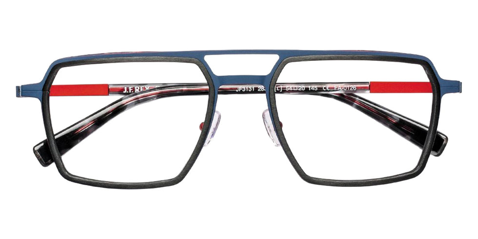 J.F. Rey® JF3131 JFR JF3131 2830 54 Eyeglasses - Blue/Black/Red