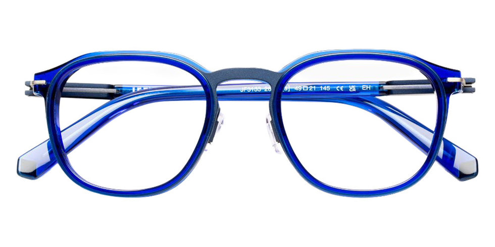 J.F. Rey® JF3133 JFR JF3133 2810 49 Eyeglasses - Blue/Silver