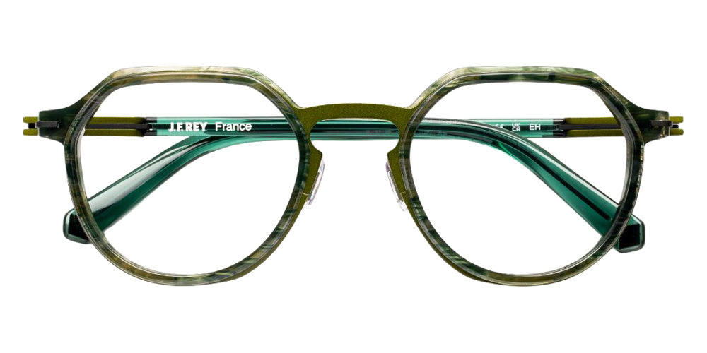J.F. Rey® JF3134 JFR JF3134 4300 52 Eyeglasses - Tortoiseshell Green/Black