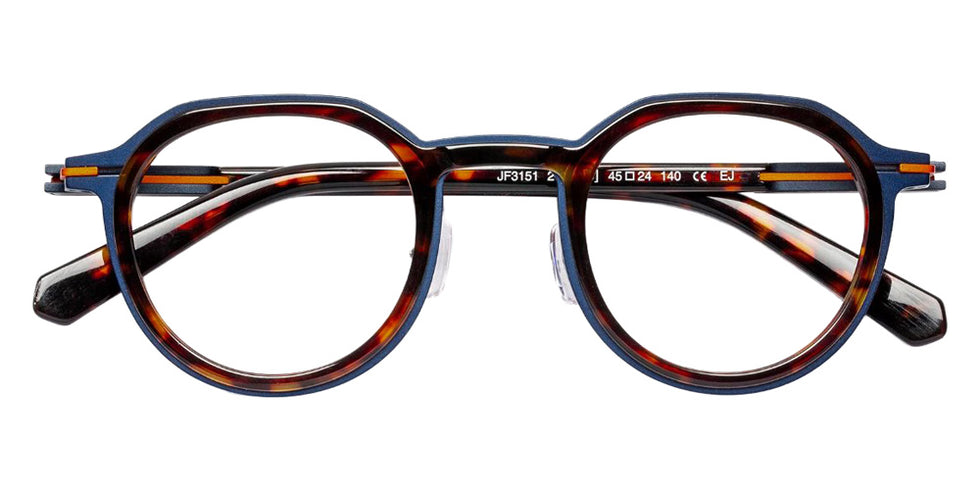 J.F. Rey® JF3151 JFR JF3151 2760 45 Eyeglasses - Tortoiseshell/Blue/Orange