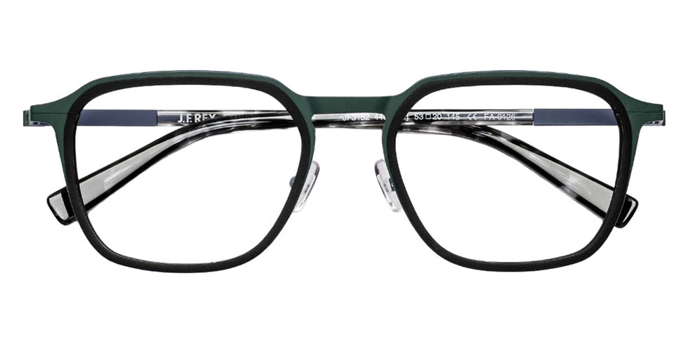 J.F. Rey® JF3152 JFR JF3152 4400 53 Eyeglasses - Blue-Green/Black